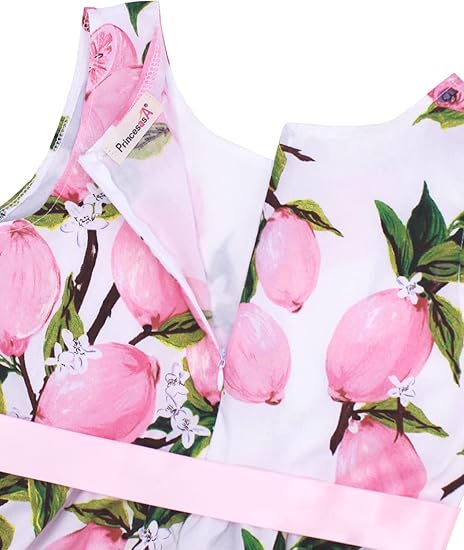 Kid Floral Cotton Girls Dresses Summer Girl Clothes - Image 2